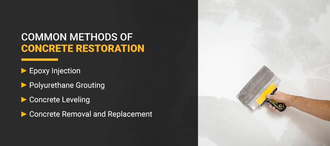 Common Methods of Concrete Restoration